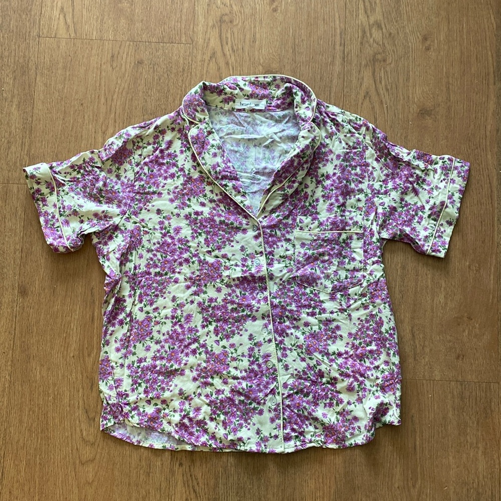 Heartloom Floral Button Down Shirt